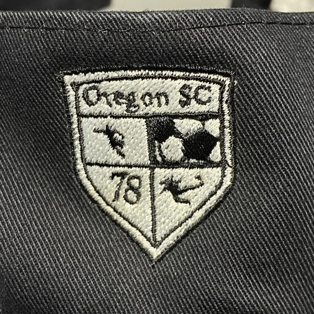 Adidas Oregon SC‎ 78 Soccer Visor Hat Black Adjustable Cotton RN119208
